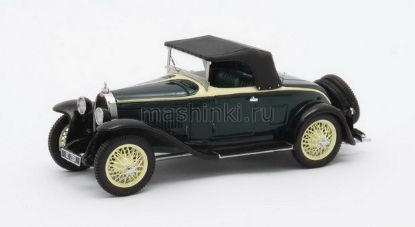 Изображение MATRIX 1/43 BUGATTI Type 40 Roadster 1929 black/yellow