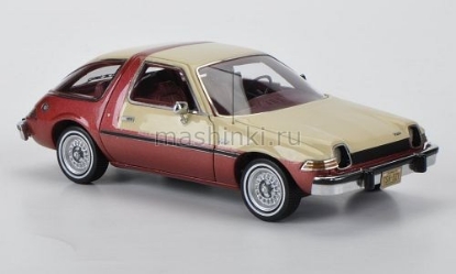 Изображение NEO 1/43 AMC Pacer 1975 cream/red met