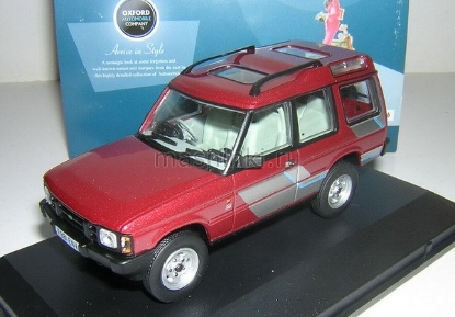 Изображение OXFORD 1/43 LAND ROVER Discovery 1 4x4 1998 red metallic