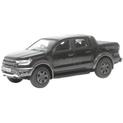 Изображение OXFORD 1/76 FORD Ranger Raptor 4x4 2019 agate black metallic