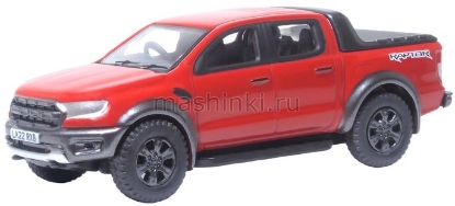Изображение OXFORD 1/76 FORD Ranger Raptor 4x4 2019 race red