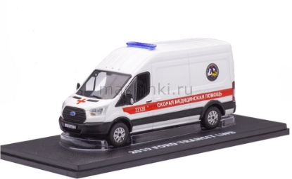 Изображение VVM 1/43 FORD Transit Скорая медпомощь Санкт-Петербург 2020
