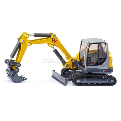 Изображение SIKU 1/50 Экскаватор гусеничный WACKER Neuson ET65 желтый