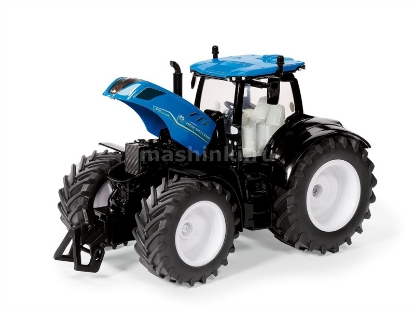 Изображение SIKU 1/32 Трактор New Holland T7.315 HD синий