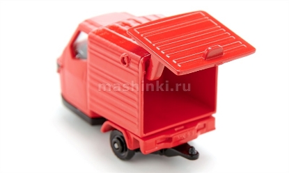 Изображение SIKU Мотороллер Piaggio Ape 50 морковный