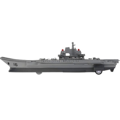 Изображение ТЕХНОПАРК Корабль авианосец 30 см (свет, звук) пластм.