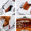 Изображение Открыв-ALLOY CAR 1/18 MERCEDES-BENZ 500K roadster (свет, звук) white/белый