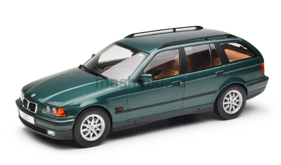 Изображение MODELCAR 1/18 BMW 325i (E36) Touring 1995 dark green metallic