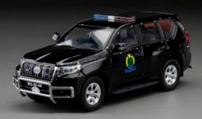 Изображение VITESSE 1/43 TOYOTA Land Cruiser Prado 4x4 Macau Correctional Service Bureau (служба исполнения наказаний Макао) 2018