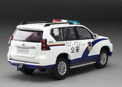 Изображение VITESSE 1/43 TOYOTA Land Cruiser Prado 4x4 Guangzhou Police (полиция Гуанчжоу) 2018