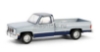 Изображение GREENLIGHT 1/64  GMC Sierra Classic K2500 пикап 1985 silver/midnight blue