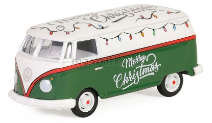 Изображение GREENLIGHT 1/64 VW T1 Van Christmas 2026