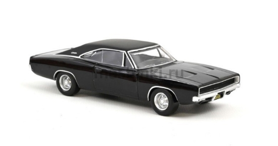 Изображение NOREV JET CAR 1/43 DODGE Charger 1968 black