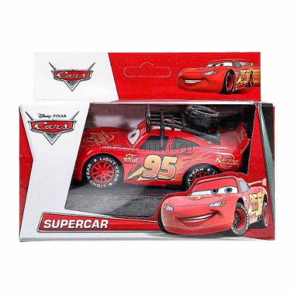 Изображение ТЕХНОПАРК Машина ТАЧКИ 12,3 см (свет, звук) металл. красный