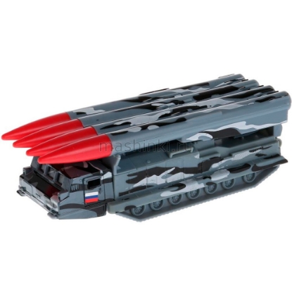 Изображение ТЕХНОПАРК Ракетный комплекс ЗРК-А-2500 15 см откр. двери серый камуфляж