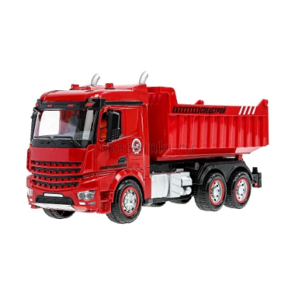 Изображение ТЕХНОПАРК Самосвал 31 см (свет, звук) пластм. откр. коробка