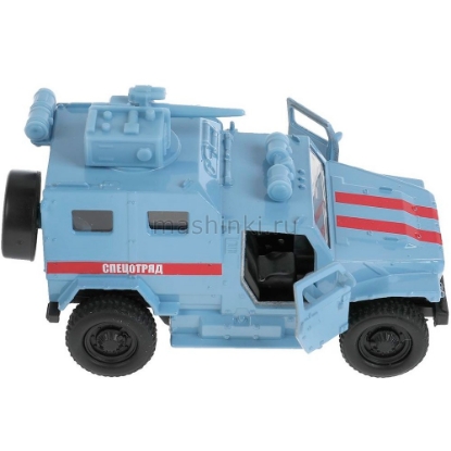 Изображение ТЕХНОПАРК ВПК-3927 Волк пушка спецотряд 12 см серый