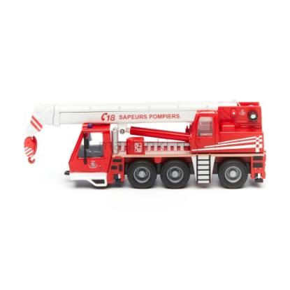 Изображение BBURAGO 1/50 Автокран пожарный Emergency red/красный