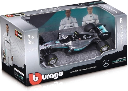 Изображение BBURAGO 1/43 MERCEDES AMG Petronas W07 Hybrid Formula 1 2016