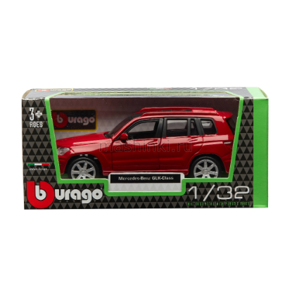 Изображение BBURAGO 1/32 MERCEDES-BENZ GLK-Classe red/красный