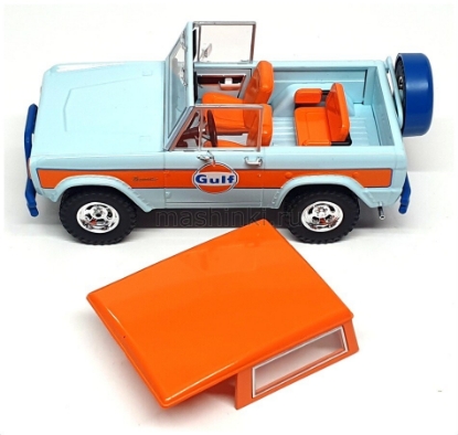 Изображение GREENLIGHT 1/24 FORD Bronco Gulf Oil 1966