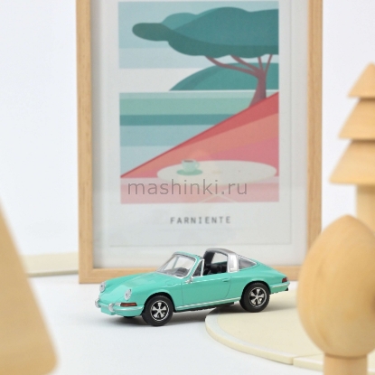 Изображение NOREV JET CAR 1/43 PORSCHE 911 Targa 1969 mint green