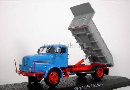 Изображение ATLAS 1/43 IFA H6 KIPPER самосвал 1954 blue/grey