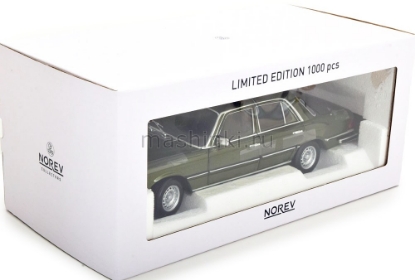 Изображение NOREV 1/18 MERCEDES-BENZ 350 SE W116 US-Version 1973 darkgreen-metallic