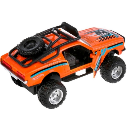Изображение HOT WHEELS ТП Спорткар 4x4 № 68 (свет, звук) 12,5 см оранжевый