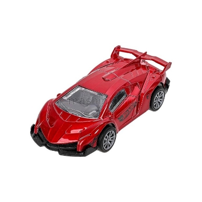 Изображение HOT WHEELS ТП Спорткар (свет, звук) 10 см красный