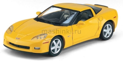 Изображение KINSMART CHEVROLET Corvette Z06 2007 оранжевый