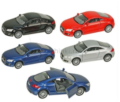 Изображение KINSMART AUDI TT Coupe 2008 черный