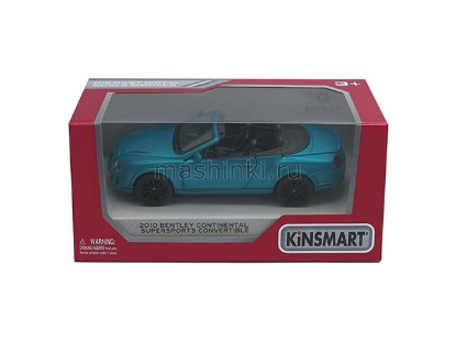 Изображение KINSMART BENTLEY Continental 2010 терракотовый
