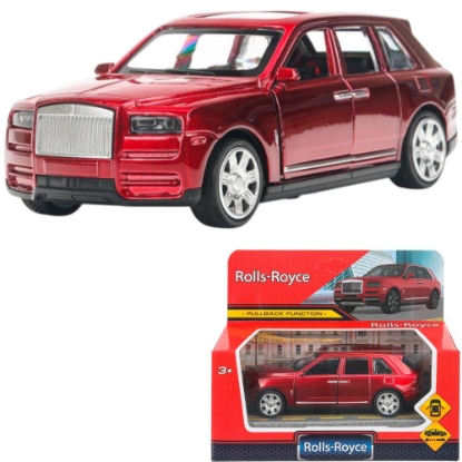 Изображение ТЕХНОПАРК ROLLS-ROYCE внедорожник 13 см бордовый