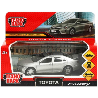 Изображение ТЕХНОПАРК TOYOTA Camry 12 см серебристый
