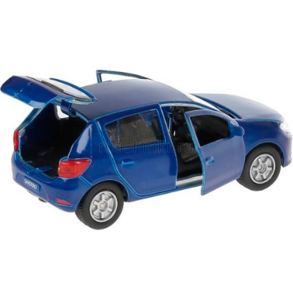 Изображение ТЕХНОПАРК RENAULT Sandero 12 см синий