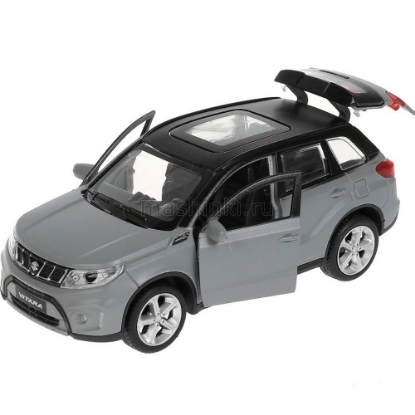 Изображение ТЕХНОПАРК SUZUKI Vitara S 2015 12 см матовый серый