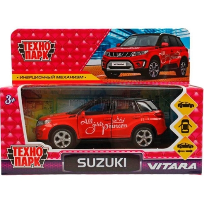 Изображение ТЕХНОПАРК SUZUKI Vitara 12 см красный (для девочек)