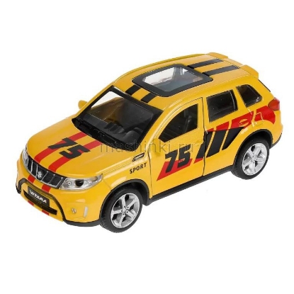 Изображение ТЕХНОПАРК SUZUKI Vitara S 2015 Спорт 12 см желтый