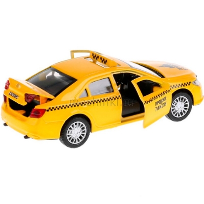 Изображение ТЕХНОПАРК TOYOTA Camry такси 12 см желтый