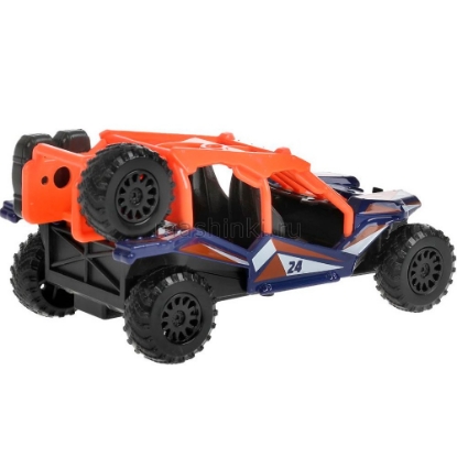 Изображение ТЕХНОПАРК Багги Автоспорт 12 см оранж-синий