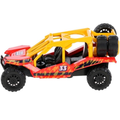 Изображение ТЕХНОПАРК Багги Автоспорт 12 см красный