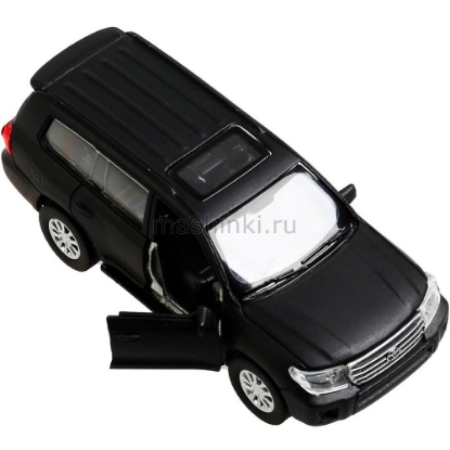Изображение ТЕХНОПАРК TOYOTA Land Cruiser 12 см матовый черный