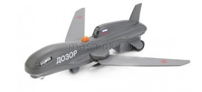 Изображение ТЕХНОПАРК Беспилотник ДОЗОР 19 см (свет, звук) металл.