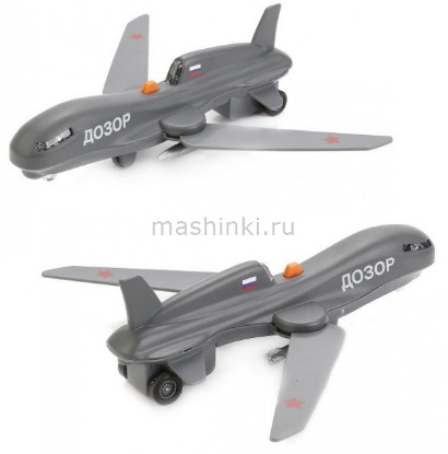 Изображение ТЕХНОПАРК Беспилотник ДОЗОР 19 см (свет, звук) металл.