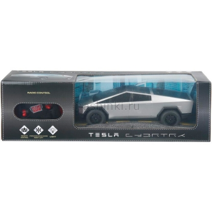 Изображение R/C ТЕХНОПАРК TESLA Cybertruck р/у 24,5 см серебристый