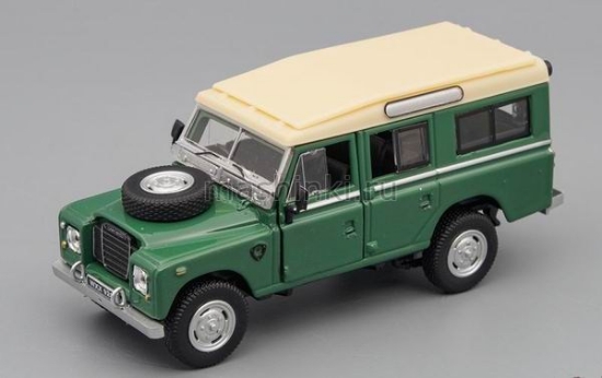 Изображение CARARAMA 1/43 LAND ROVER Series 109 green