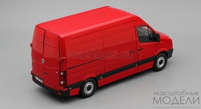 Изображение CARARAMA 1/24 VW Crafter Van красный