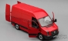 Изображение CARARAMA 1/24 VW Crafter Van красный