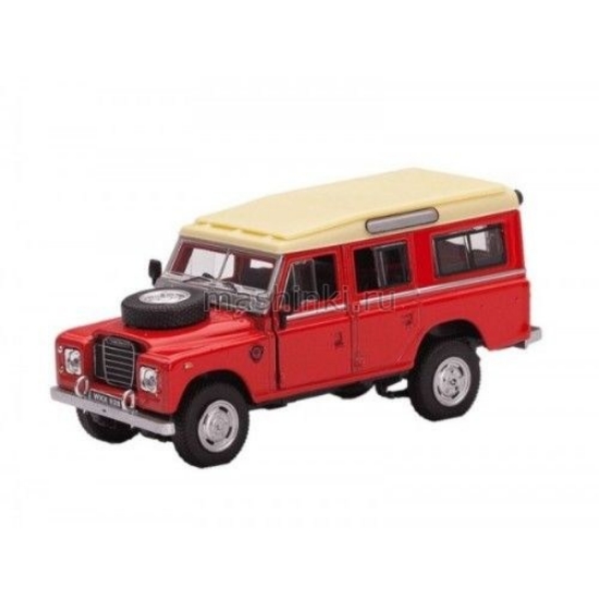 Изображение CARARAMA 1/43 LAND ROVER Series 109 красный